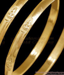 BR2771-2.8 Size Real Gold Design Impon Bangle Lakshmi Design For Women BR2771-2.8 Size Real Gold Design Impon Bangle Lakshmi Design For Women