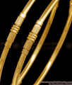 BR2778-2.10 Size Buy Plain one Gram Gold Bangle Design At Affordable Price Online