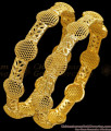 BR2786-2.6 Size Stylish Gold Imitation Plain Bangle Light Weight Net Pattern BR2786-2.6 Size Stylish Gold Imitation Plain Bangle Light Weight Net Pattern