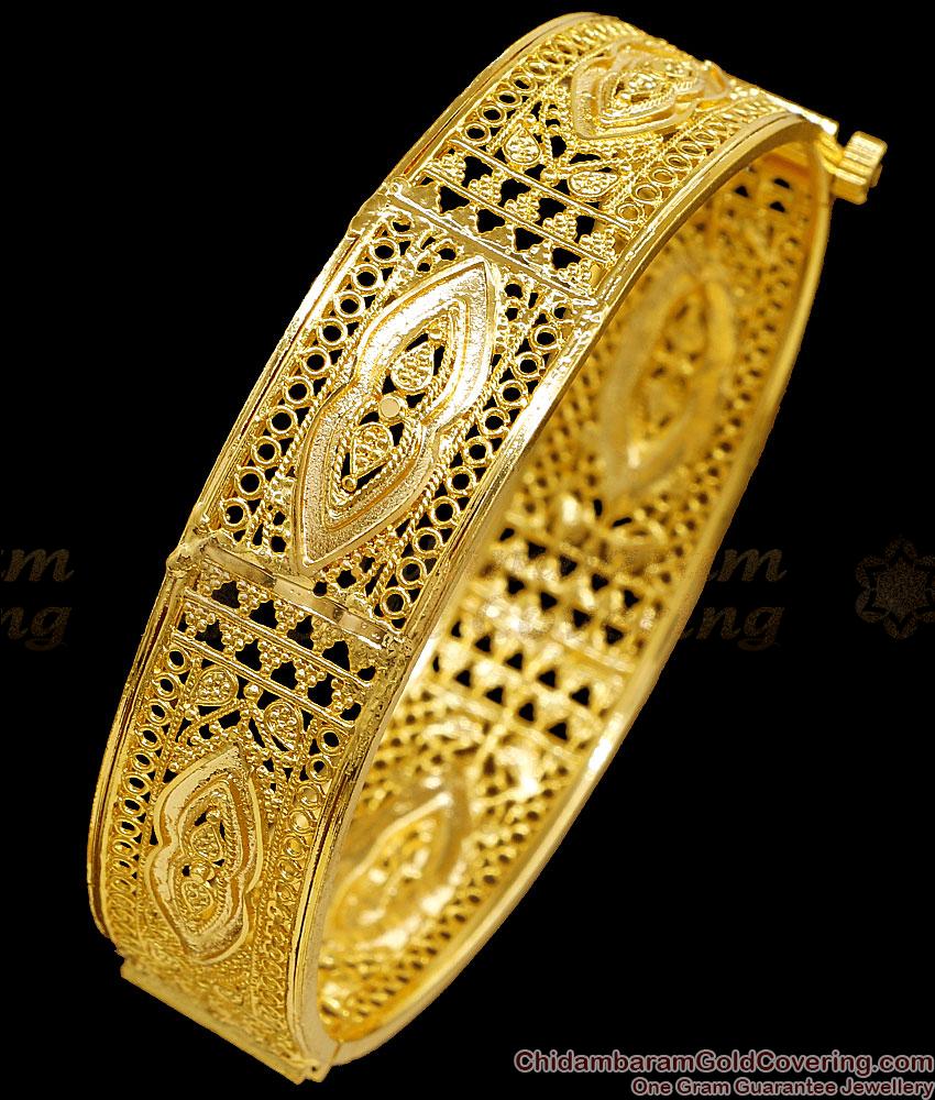 BR2800-2.8 Size Premium Quality One Gram Gold Kada Bangle Wedding Collections For Women BR2800-2.8 Size Premium Quality One Gram Gold Kada Bangle Wedding Collections For Women
