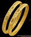 BR2812-2.6 Size Beautiful Floral Design Dubai Gold Bangle Design For Brides