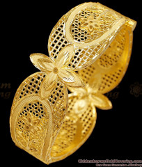 BR2849-2.6 Size Grand Two Gram Dubai Gold Kada Bangle For Wedding