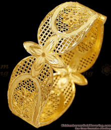 BR2849-2.6 Size Grand Two Gram Dubai Gold Kada Bangle For Wedding