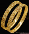 BR2861-2.4 Size High Quality Bridal Wear Micro Gold Plated Bangle Without Stone BR2861-2.4 Size High Quality Bridal Wear Micro Gold Plated Bangle Without Stone