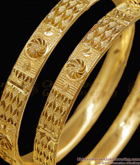 BR2861-2.6 Size High Quality Bridal Wear Micro Gold Plated Bangle Without Stone BR2861-2.6 Size High Quality Bridal Wear Micro Gold Plated Bangle Without Stone
