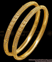 BR2882-2.6 Size Buy Plain Gold Imitation Bangle Floral Design Online BR2882-2.6 Size Buy Plain Gold Imitation Bangle Floral Design Online