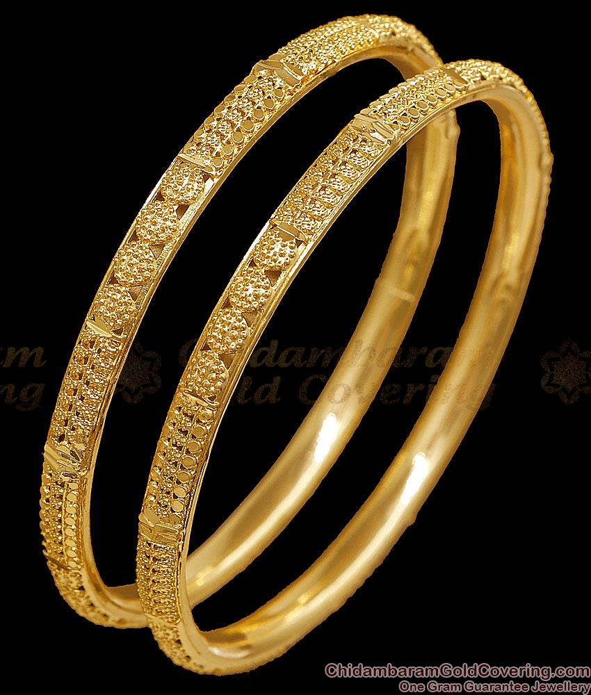 BR2882-2.8 Size Buy Plain Gold Imitation Bangle Floral Design Online BR2882-2.8 Size Buy Plain Gold Imitation Bangle Floral Design Online