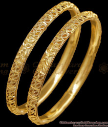 BR2883-2.8 Size Latest Micro Gold Plated Bangle Bridal Collections BR2883-2.8 Size Latest Micro Gold Plated Bangle Bridal Collections