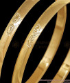 BR2893-2.8 Size Five Metal Panchaloha Mango Motif Daily Wear Bangles