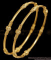 BR2925-2.6 Size Plain Daily Wear Gold Imitation Bangle Beads Design BR2925-2.6 Size Plain Daily Wear Gold Imitation Bangle Beads Design