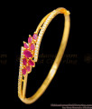 BR1121-2.6 Beautiful Ruby And CZ Stone Fancy Design Gold Plated Bracelet For Womens BR1121-2.6 Beautiful Ruby And CZ Stone Fancy Design Gold Plated Bracelet For Womens