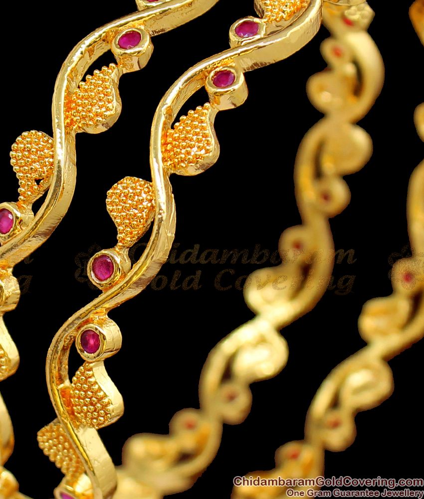 BR1477-2.8 Size Grand Bridal Design Stone Bangles For Marriage