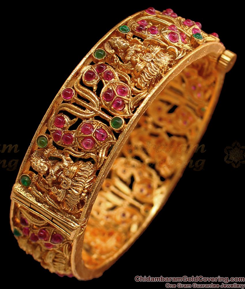 BR1537-2.8  Original Antique Bangles Nagas Design For Party Wear