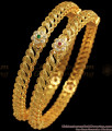 BR1676-2.4 Size Simple Bridal Design Stone Bangles For Marriage