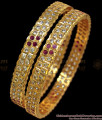 BR1796-2.8 Traditional Impon Bangle Five Metal Jewelry Collections