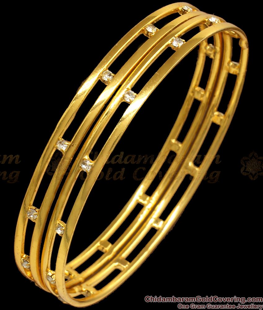 BR1922-2.6 Size Diamond Bangle Collections One Gram Gold Jewelry BR1922-2.6 Size Diamond Bangle Collections One Gram Gold Jewelry