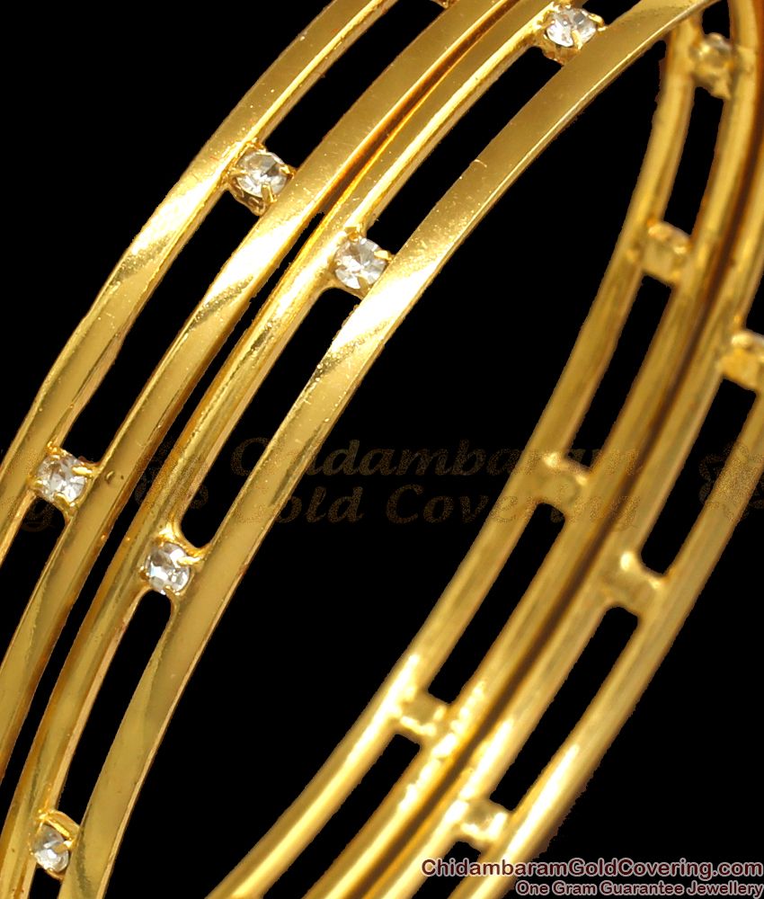 BR1922-2.6 Size Diamond Bangle Collections One Gram Gold Jewelry BR1922-2.6 Size Diamond Bangle Collections One Gram Gold Jewelry