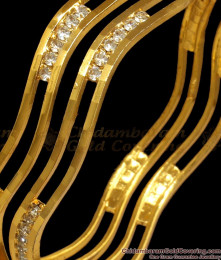 BR1938-2.10 Size Trendy Gold Plated Bangles Fashion Jewelry BR1938-2.10 Size Trendy Gold Plated Bangles Fashion Jewelry