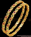 BR2054-2.6 Size Premium Kemp Stone Gold Bangles Design For Women BR2054-2.6 Size Premium Kemp Stone Gold Bangles Design For Women