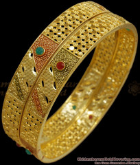 BR2102-2.4 Size Grand Bridal Meenakari Bangles Forming Pattern Shop Online BR2102-2.4 Size Grand Bridal Meenakari Bangles Forming Pattern Shop Online