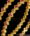 BR2108-2.8 Size Premium Kemp Stone Gold Plated Bangles Shop Online