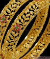 BR2116-2.4 Size Grand 1 Gram Gold Bangles Bridal Collections