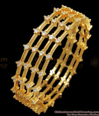 BR2218-2.8 Set of Four Thin Diamond Bangle Collections Shop online