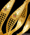 BR2253-2.6 Size Latest Arrival Gold Forming Bangles Curve Designs Shop Online