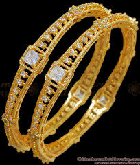 BR2339-2.8 Artificial Diamond Bangle Gold Plated Jewellery BR2339-2.8 Artificial Diamond Bangle Gold Plated Jewellery