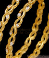 BR2586-2.8 Unique Micro Gold Plated White Stone Bangle Online BR2586-2.8 Unique Micro Gold Plated White Stone Bangle Online