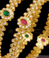 BR2591-2.6 Trendy One Gram Gold Stone Bangle Bridal Jewelry For Women BR2591-2.6 Trendy One Gram Gold Stone Bangle Bridal Jewelry For Women