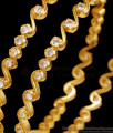 BR2597-2.8 Set Of Two Light Weight Gold Diamond Bangles Shop Online BR2597-2.8 Set Of Two Light Weight Gold Diamond Bangles Shop Online