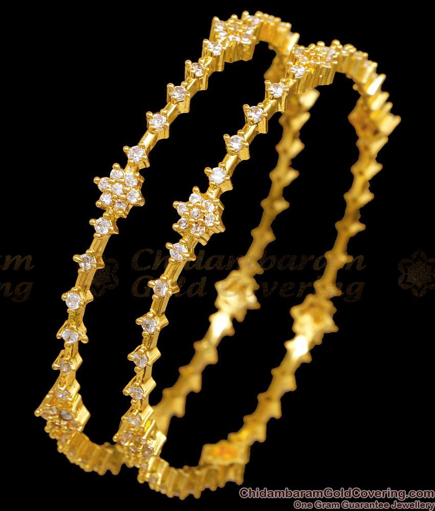 BR2630-2.4 Buy Set of 2 AD Diamond Bangle Collections Shop Online BR2630-2.4 Buy Set of 2 AD Diamond Bangle Collections Shop Online