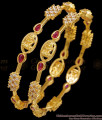BR2704-2.6 Size Lakshmi Design Gold Imitation Bangle For Women Marriage BR2704-2.6 Size Lakshmi Design Gold Imitation Bangle For Women Marriage