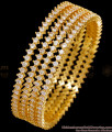 BR2722-2.4 Buy Four Set White Stone Bangle Gold Imitation Bridal Jewelry BR2722-2.4 Buy Four Set White Stone Bangle Gold Imitation Bridal Jewelry
