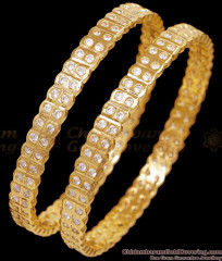 BR2751-2.8 Size Full White Stone Impon Stone Bangle With Price Online BR2751-2.8 Size Full White Stone Impon Stone Bangle With Price Online