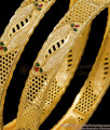 BR2818-2.6 Size New Arrival Enamel Pattern Gold Imitation Bangle For Wedding BR2818-2.6 Size New Arrival Enamel Pattern Gold Imitation Bangle For Wedding