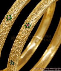 BR2831-2.4 Size Buy Enamel Pattern Gold Imitation Bangle Design For Wedding BR2831-2.4 Size Buy Enamel Pattern Gold Imitation Bangle Design For Wedding