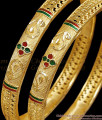 BR2853-2.8 High Quality Micro Gold Plated Bangle Enamel Pattern For Brides