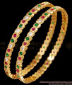 BR2887-2.6 Size Classic Multi Color Stone Impon Bangle For Brides BR2887-2.6 Size Classic Multi Color Stone Impon Bangle For Brides