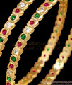 BR2887-2.6 Size Classic Multi Color Stone Impon Bangle For Brides BR2887-2.6 Size Classic Multi Color Stone Impon Bangle For Brides