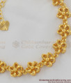 Unique Gold Pattern Flower Design Women Bracelet BRAC038