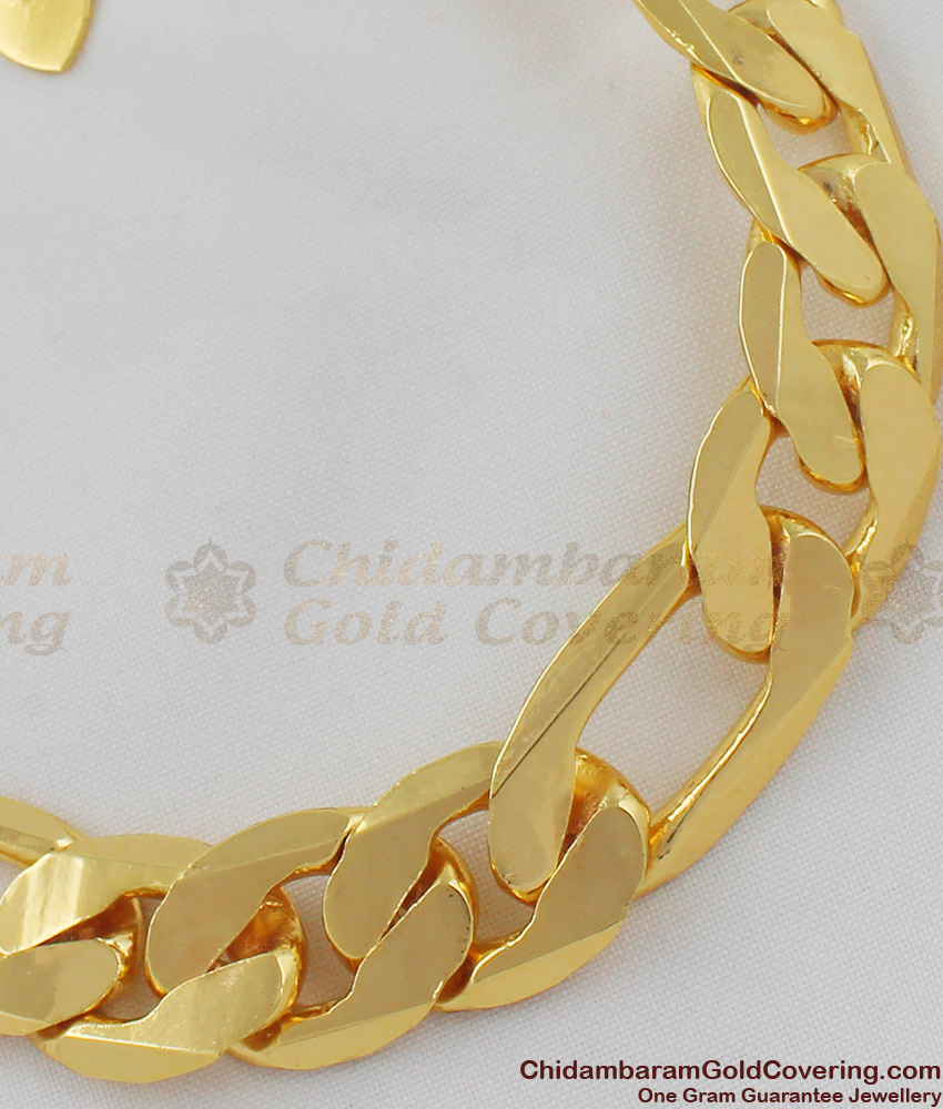 Sachin Model Inspired Gold Bracelet for Men Online BRAC041