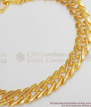 Supreme Model Heavy Thick Gold Plated Bracelets For Mens Online BRAC049