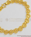 Attractive Heart Model Thick Gold bracelet Imitation Jewellery For Ladies BRAC050