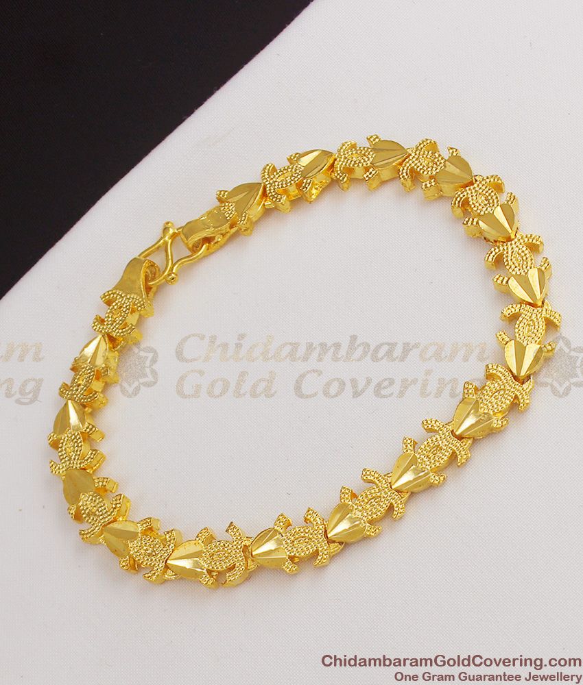 Grand Heart Design Real Gold Bracelets For Ladies Imitation Ornament BRAC053