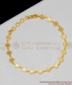 Light Weight Gold Plated Trendy Design Bracelet For Ladies Online BRAC081