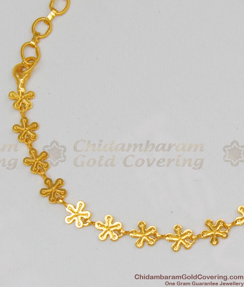 Lucky Star Design Light Weight Womens Bracelet Collection Gold Jewelry BRAC082