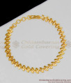 Real Gold Trendy S Type Bracelet Ornament Collection Online Shopping BRAC083