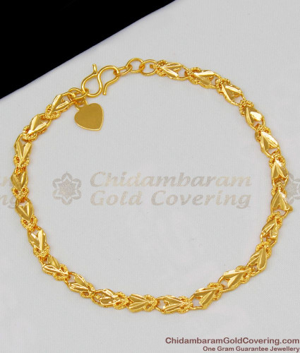 22K Gold Bracelet - BrMs27097 - 22K Gold bracelet for men's is designed  with embossed OM and Ganesh on the Bracelet. The Shine on th